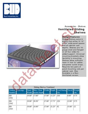 SH-2391 datasheet  